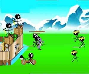Spielen Stickman Siege Spiel