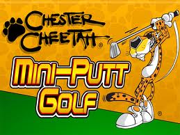 Spielen Chester Chetah Mini Putt Golf Spiel