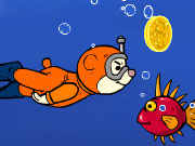 Spielen Teddy Goes Swimming Spiel