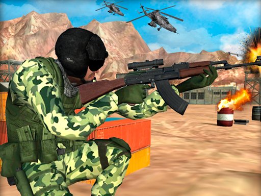 Spielen Frontline Army Commando War Spiel