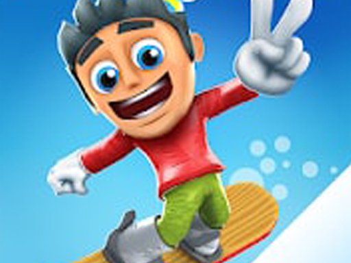 Spielen Snowy Skate: Snowboard Spiel