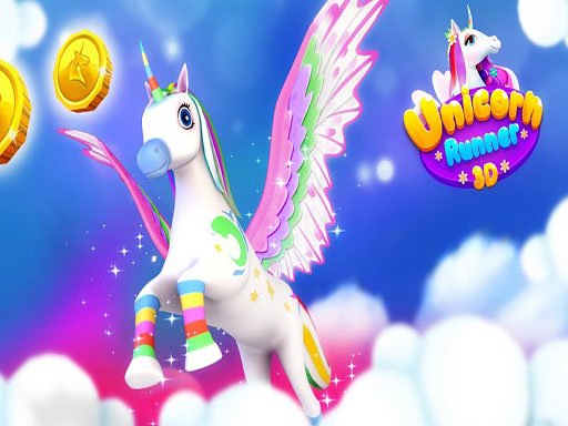 Spielen Unicorn Runner 3D Spiel