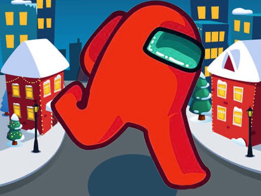 Spielen Among Us Christmas Run Spiel