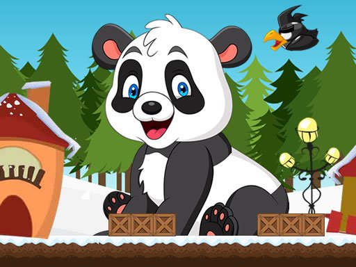 Spielen Christmas Panda Adventure Spiel
