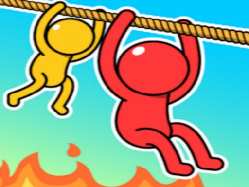 Spielen Rope Hero Rescue Spiel