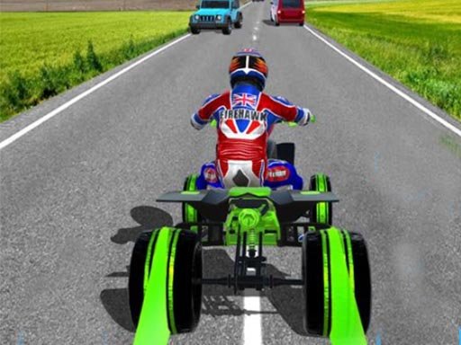 Spielen ATV Quad Bike Traffic Rider Spiel