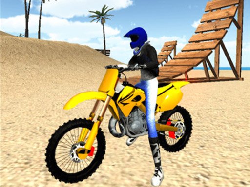 Spielen Beach Bike Stunt Spiel