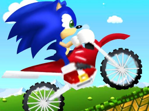Spielen Sonic Hill Climb Racing 2 Boom Spiel