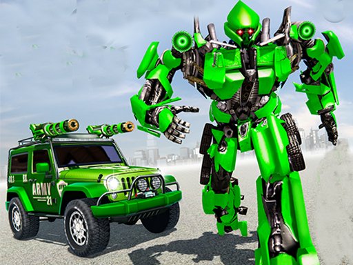 Spielen US Police Car Real Robot Transform Spiel