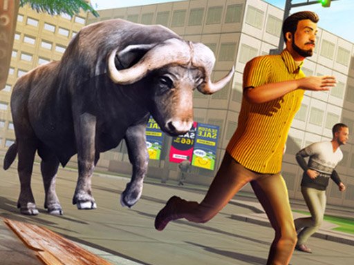 Spielen Angry Bull Attack Wild Hunt Simulator Spiel