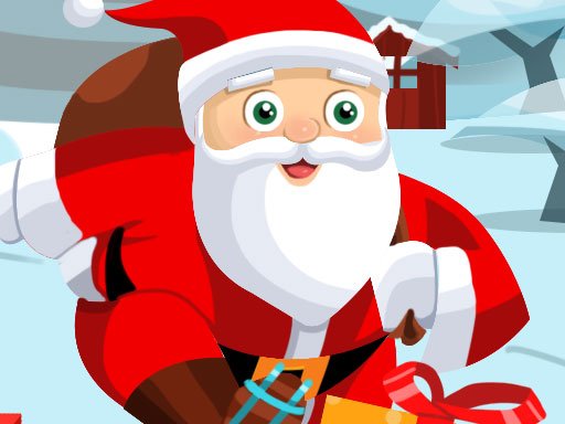 Spielen Santa On Skates Spiel