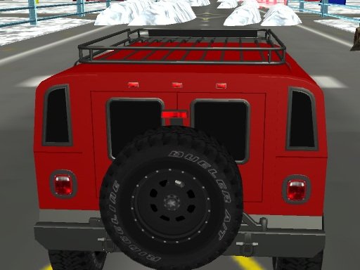 Spielen Snow Plow Jeep Driving Spiel