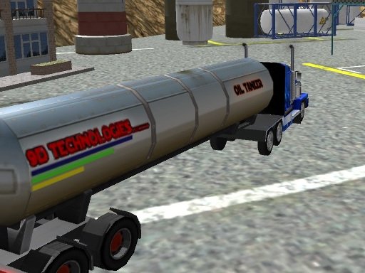 Spielen Oil Tanker Transporter Truck Spiel