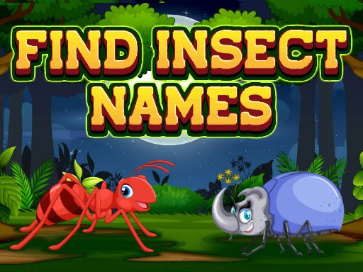 Spielen Find Insect Names Spiel