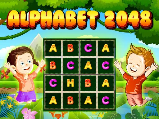Spielen Alphabet 2048 Spiel
