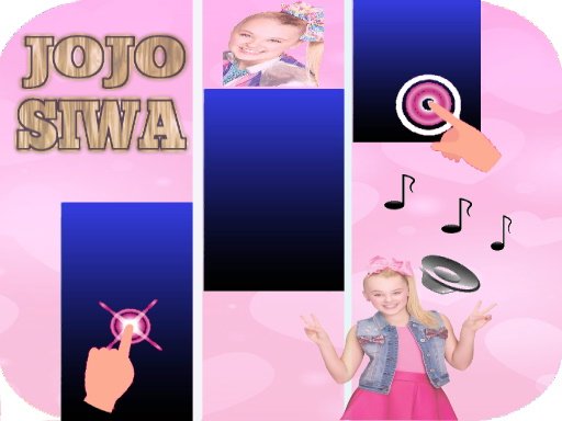Spielen JoJo Siwa Piano Tile Spiel