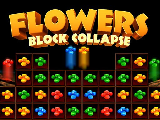Spielen Flowers Blocks Collapse Spiel