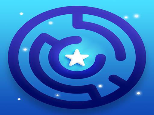 Spielen Mazy Maze ⭐ Labyrinth Puzzle: (Rotate the Maze!) Spiel