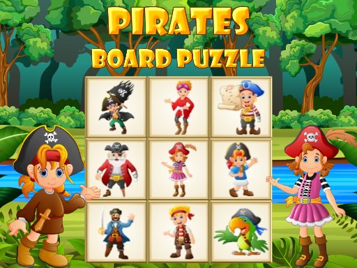 Spielen Pirates Board Puzzle Spiel