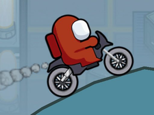 Spielen Among Us Motor Bike Challenge Spiel