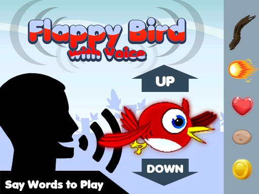 Spielen Flappy Bird Play with Voice Spiel