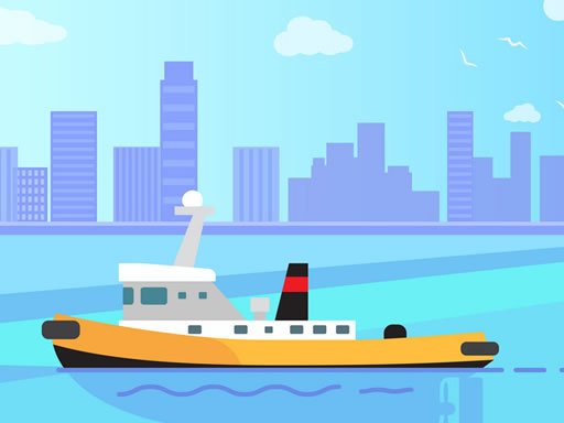 Spielen Big Boats Coloring Spiel