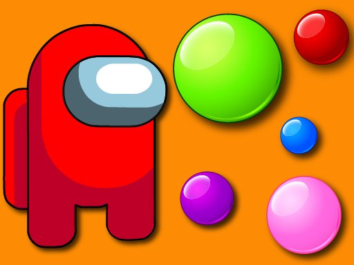 Spielen Among Us Bubble Shooter Spiel
