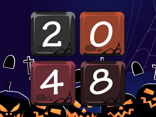 Spielen Halloween 2048 Spiel
