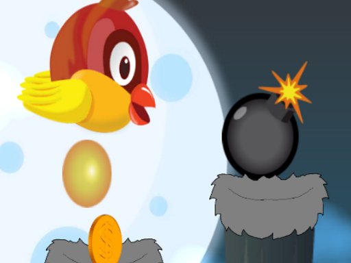 Spielen Flappy Egg Drop Spiel