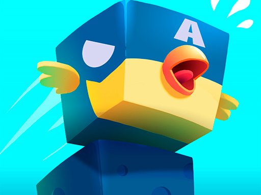 Spielen Square Hero Bird Spiel