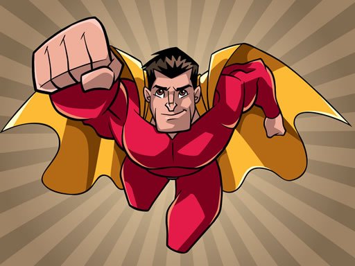 Spielen Amazing Superheroes Coloring Spiel
