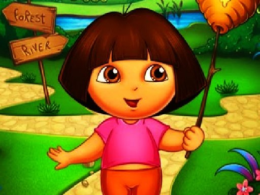 Spielen Dora The Explorer Jigsaw Puzzle Spiel