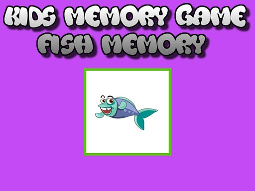 Spielen Fish Memory – Kids Learning Spiel