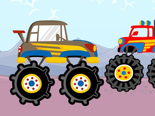 Spielen Fun Monster Trucks Jigsaw Spiel
