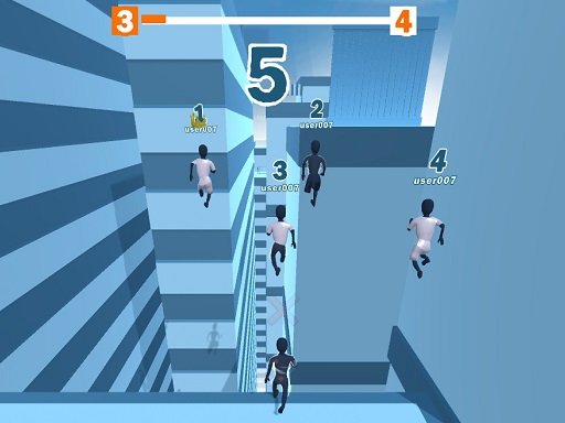 Spielen Stickman Parkour Speed Spiel