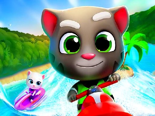 Spielen Cartoon Talking Tom Jigsaw Puzzle Spiel