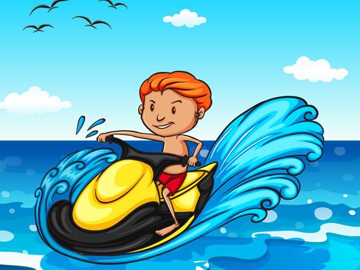 Spielen Jet Ski Summer Fun Hidden Spiel