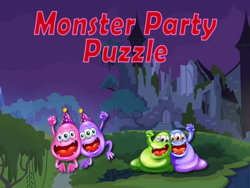 Spielen Monster Party Puzzle Spiel