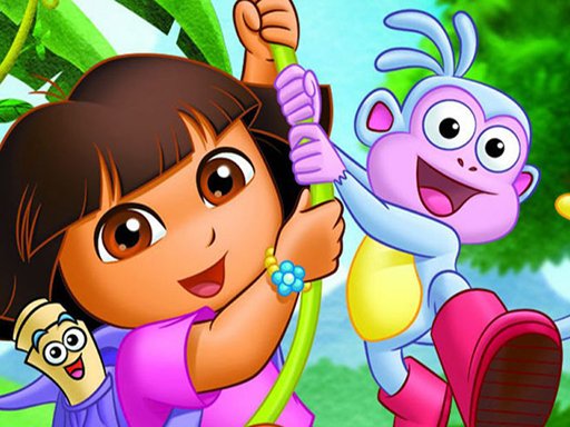 Spielen Dora Spot The Difference Spiel
