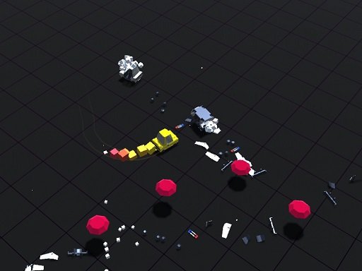 Spielen Pixel Car vs Cops 2020 Spiel