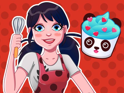 Spielen Ladybug Cooking Cupcake Spiel