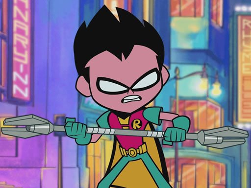 Spielen Teen Titans Hidden Numbers Spiel