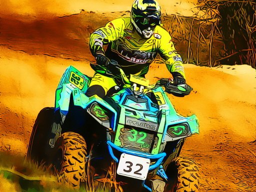 Spielen Extreme Quad Bike Jigsaw Spiel