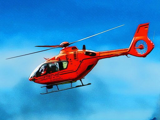 Spielen Helicopter Puzzle Spiel