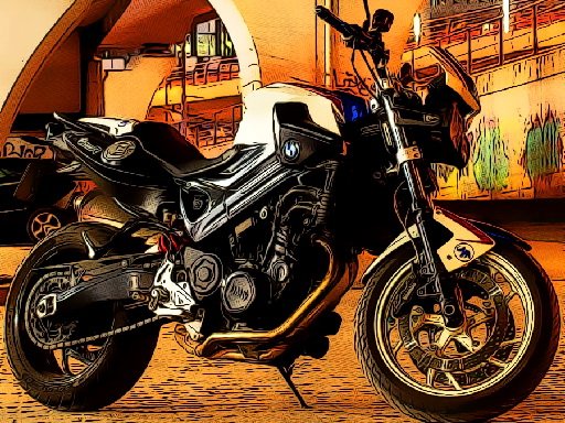 Spielen Fast Motorbikes Jigsaw Spiel