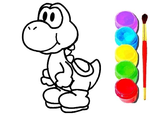 Spielen Mario Coloring Spiel