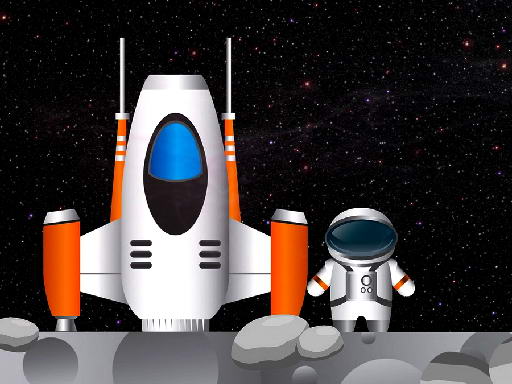 Spielen Flying to the Moon Spiel