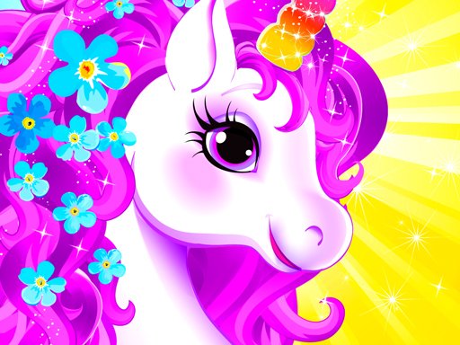 Spielen Unicorn Dress Up Spiel