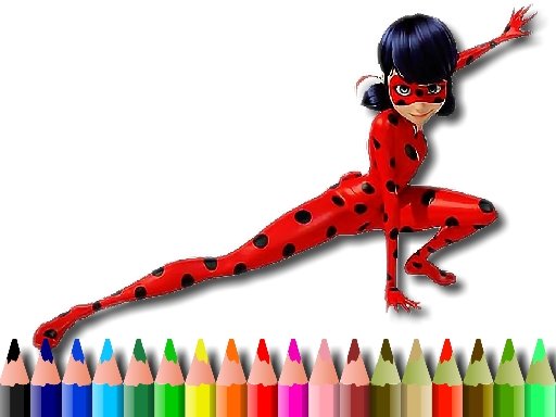 Spielen BTS LadyBug Coloring Spiel