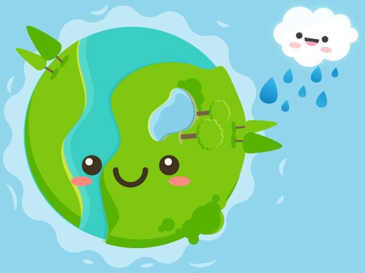Spielen Happy Green Earth Spiel